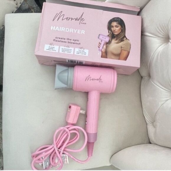 Pink Mermade Hair Dryer - Picture 14 of 15
